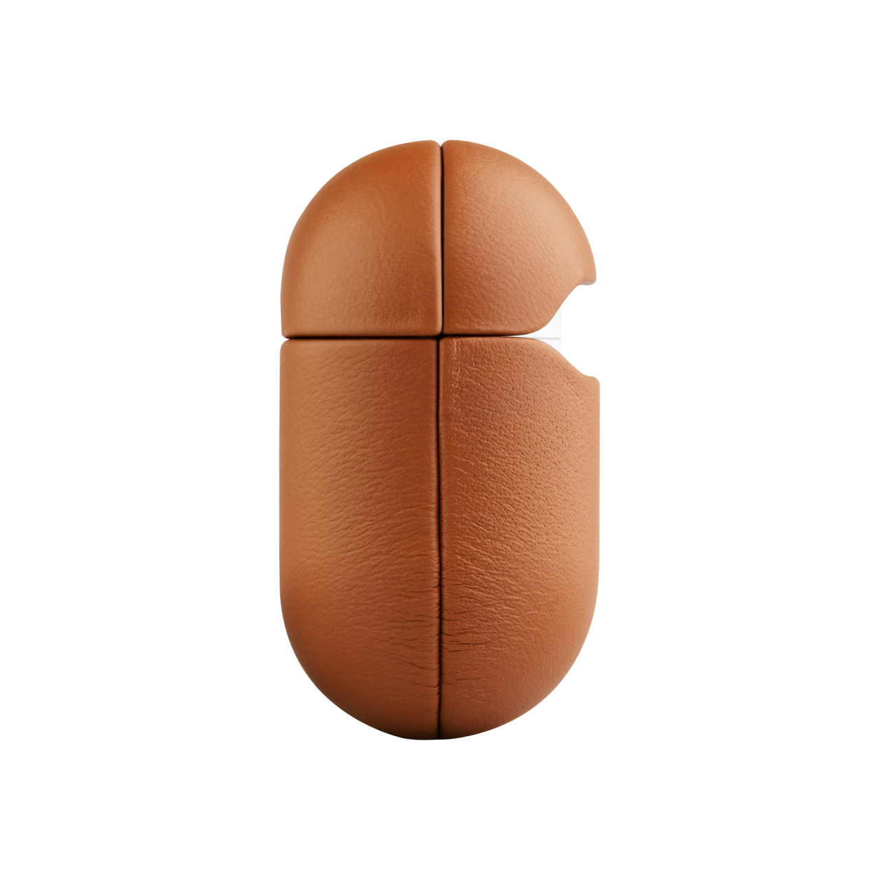 FIXED Kožené pouzdro PodsLeather pro Apple AirPods 4, hnědé
