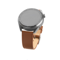 FIXED Kožený řemínek Leather Strap s Quick Release 20mm pro smartwatch, hnědý