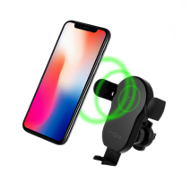 FIXED Automatický držák do auta s rychlým bezdrátovým nabíjením Matic, 15W, černý