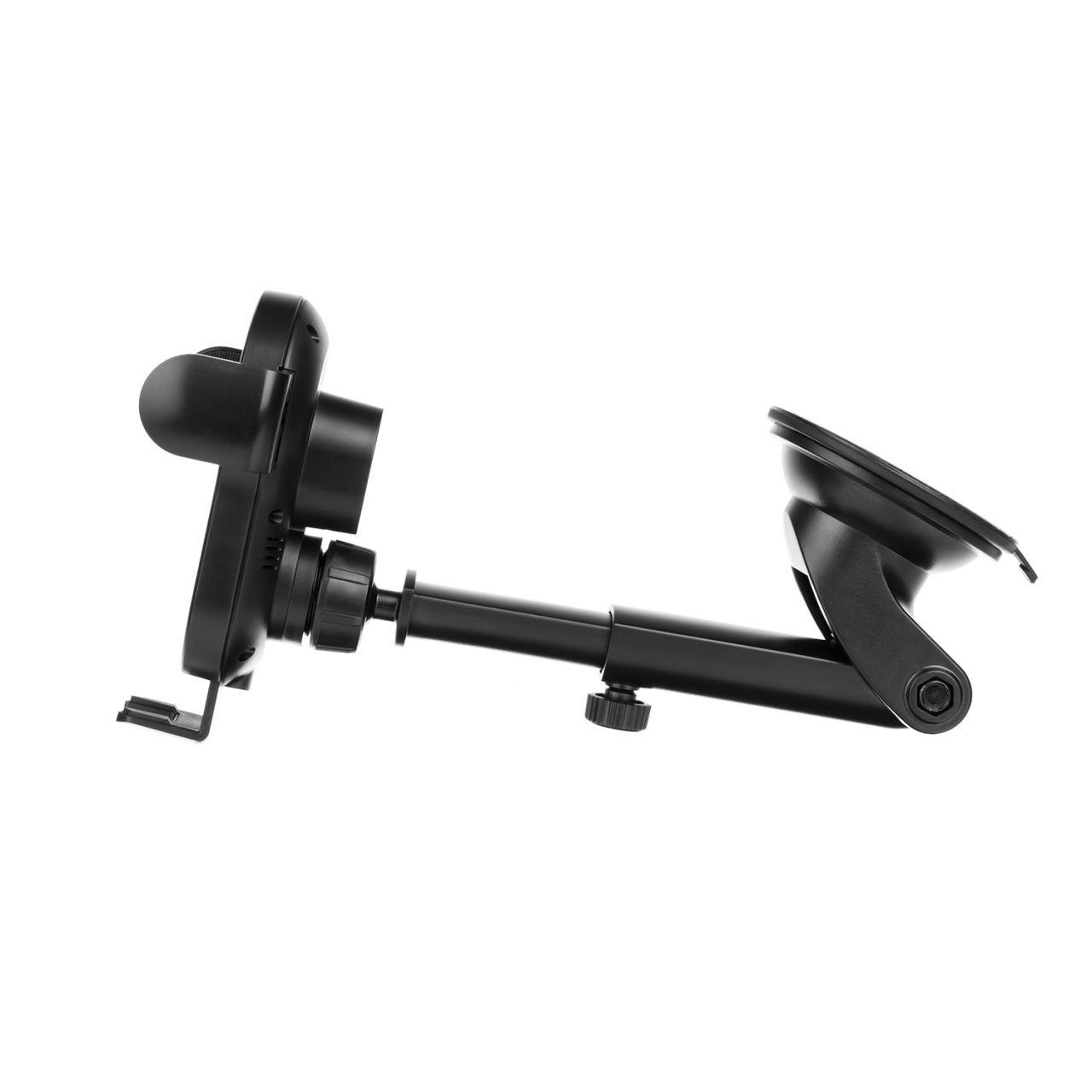 FIXED Automatický držák do auta s rychlým bezdrátovým nabíjením Matic XL na sklo nebo palubní desku, 15W, černý