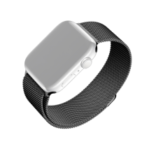 FIXED Síťovaný nerezový řemínek Mesh Strap pro Apple Watch 38/40/41mm, černý