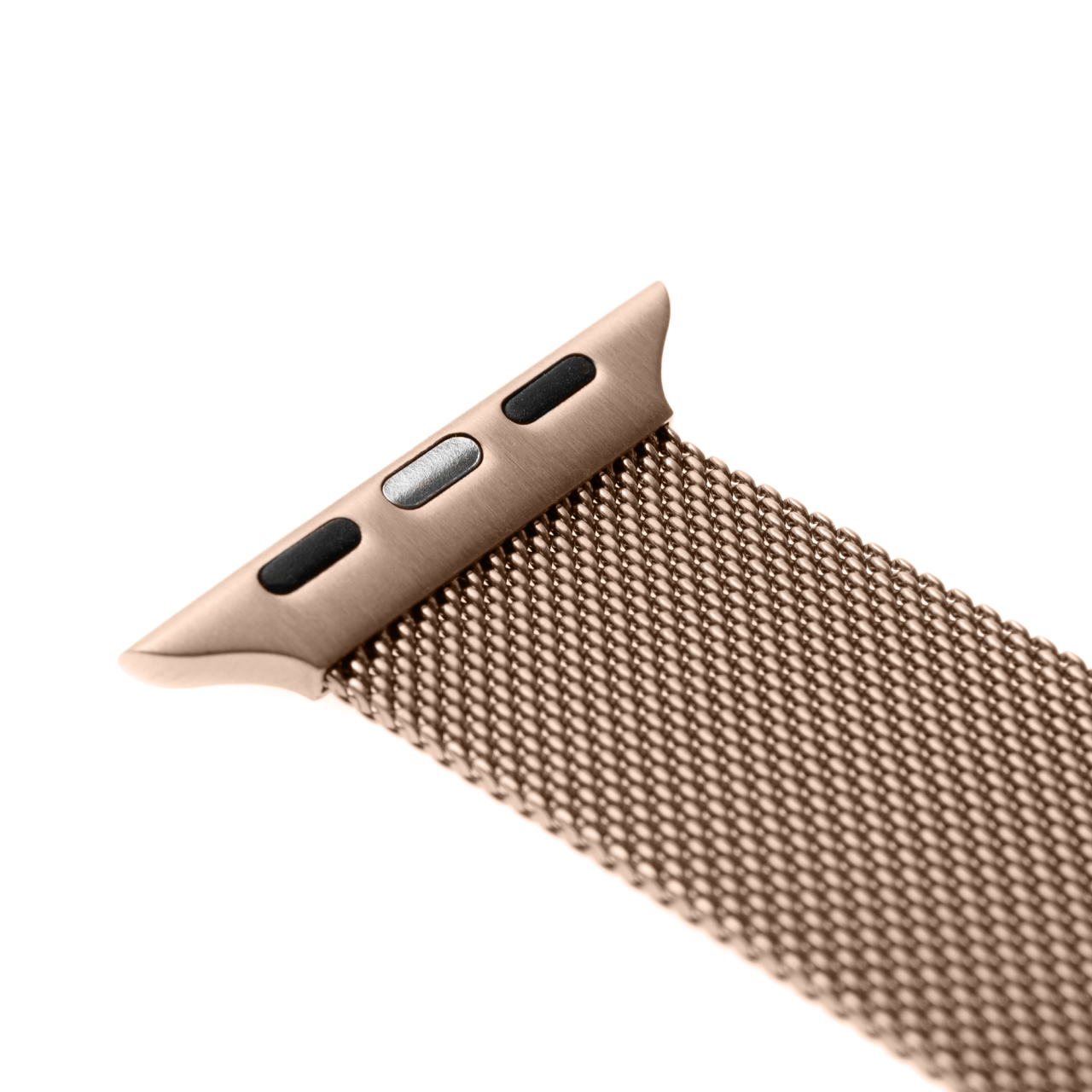 FIXED Síťovaný nerezový řemínek Mesh Strap pro Apple Watch 38/40/41mm, růžove zlatý