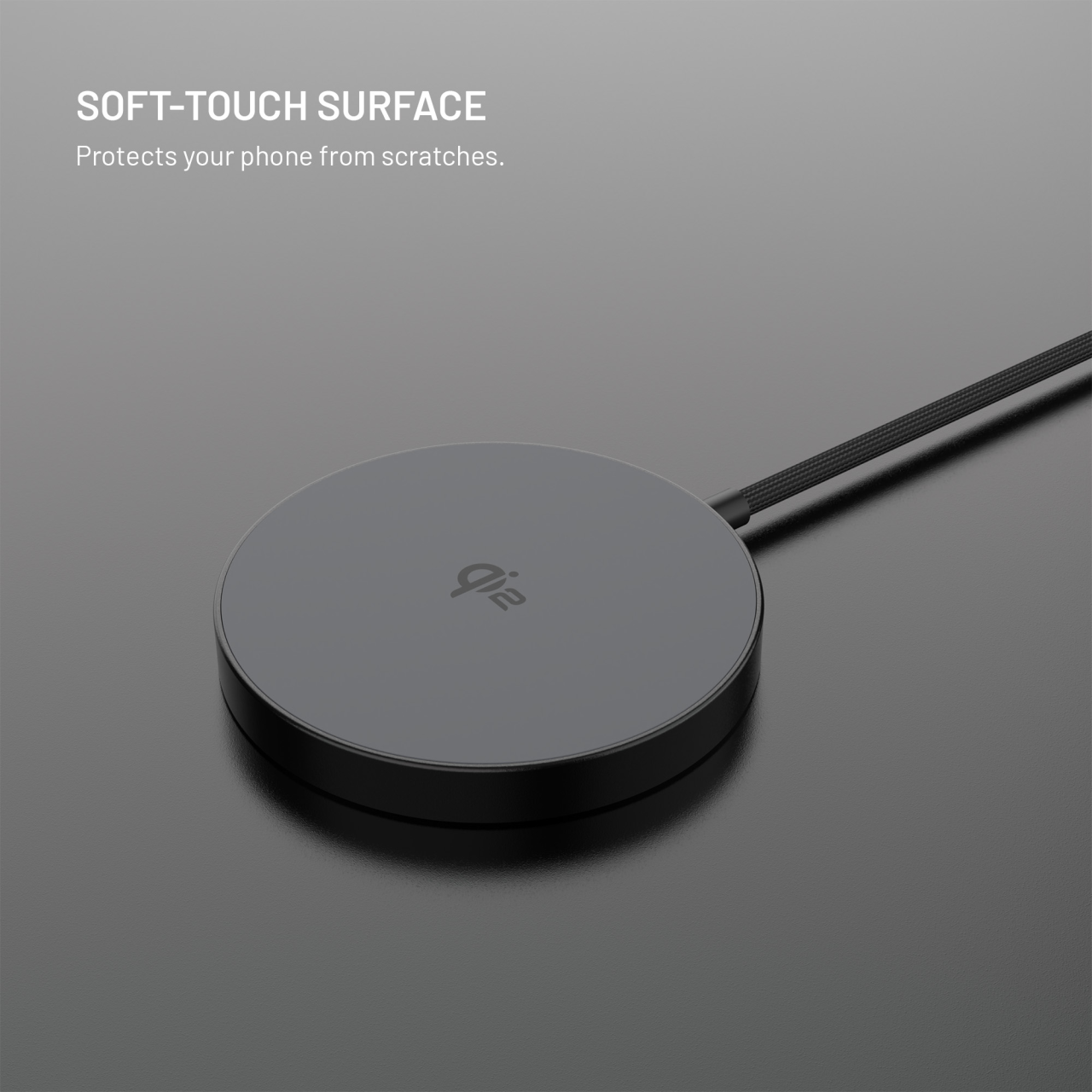 Bezdrátová nabíječka FIXED MagPad Slim s Qi2, podporou MagSafe, 15W, černá