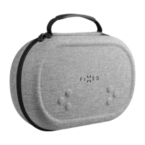 Ochranné pouzdro FIXED VR Protective Case pro Meta Quest 3/3S, šedé