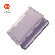 Magnetická peněženka MagSafe - Fixed MagWallet Fold, světle fialová