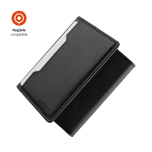 Magnetická peněženka MagSafe - Fixed MagWallet Trifold, černá