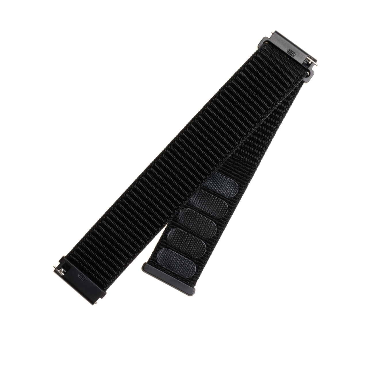 FIXED Nylonový řemínek Nylon Strap s Quick Release 22mm pro smartwatch, černý
