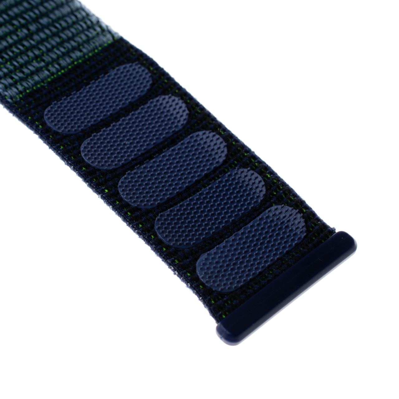 FIXED Nylonový řemínek Nylon Strap pro Apple Watch 42/44/45/46/49mm, temně modrý