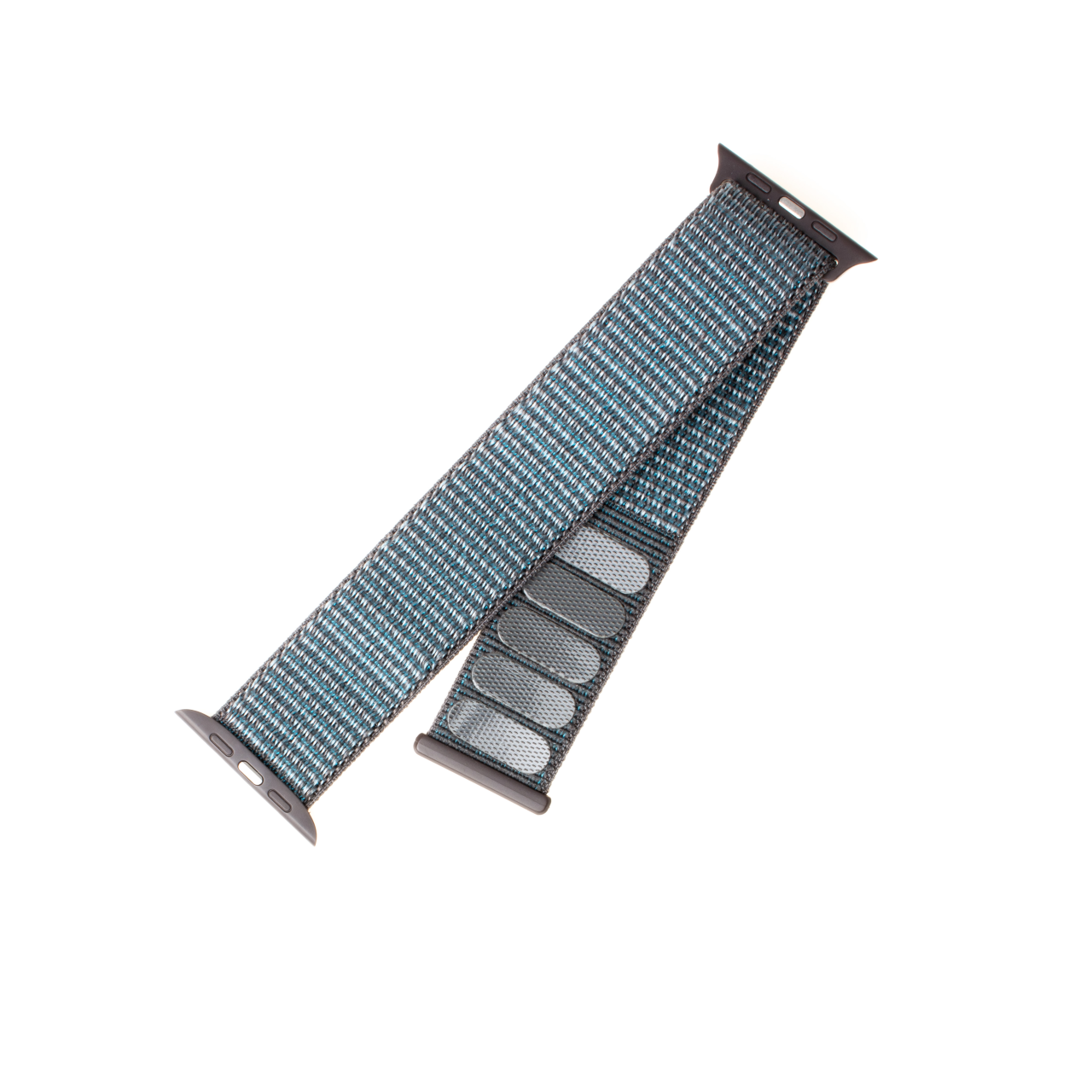 FIXED Nylonový řemínek Nylon Strap pro Apple Watch 38/40/41mm, temně šedý