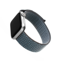 FIXED Nylonový řemínek Nylon Strap pro Apple Watch 38/40/41mm, temně šedý