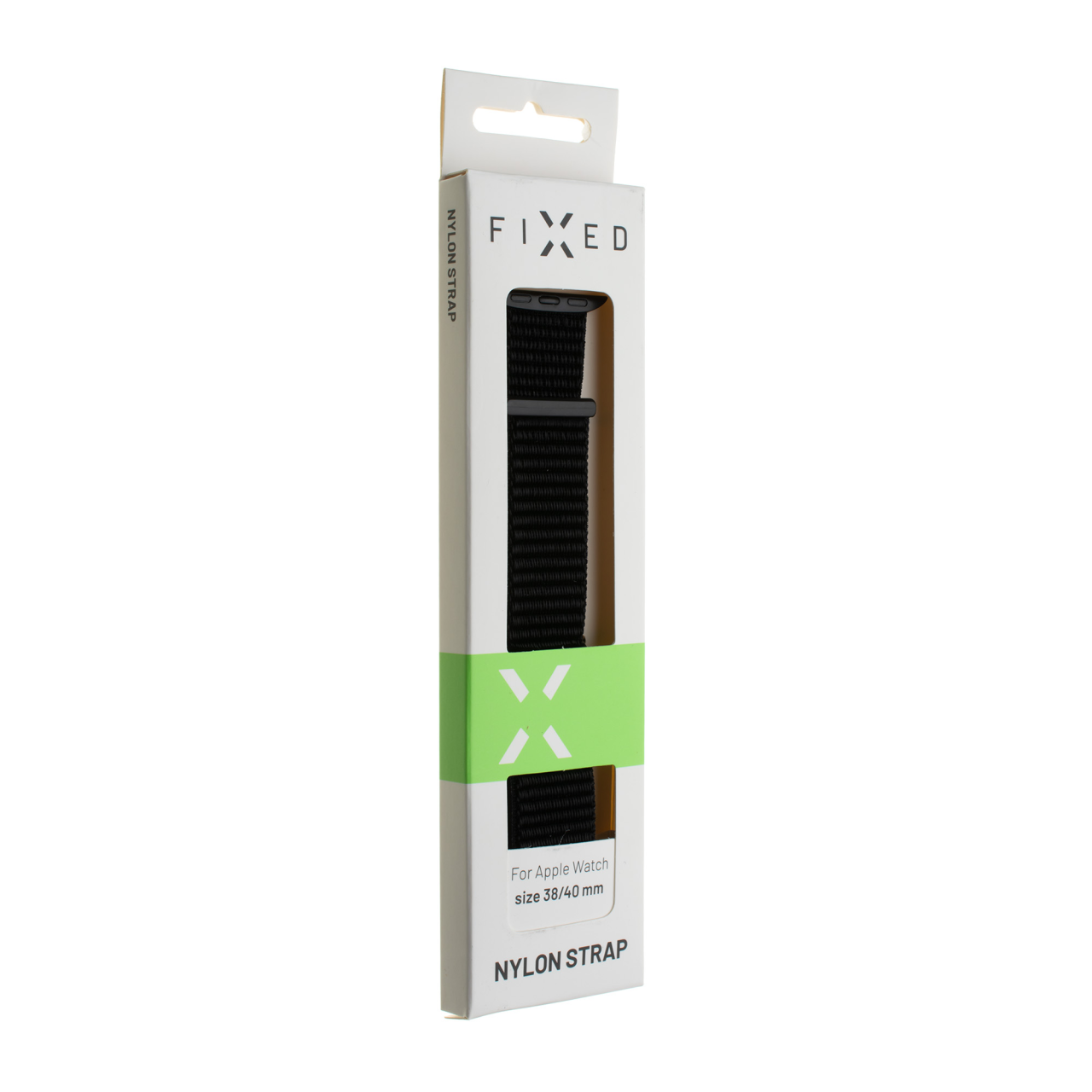 FIXED Nylonový řemínek Nylon Strap pro Apple Watch 38/40/41mm, šedý