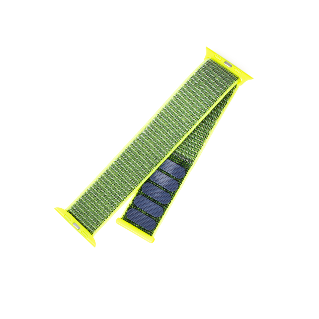 FIXED Nylonový řemínek Nylon Strap pro Apple Watch 38/40/41mm, tmavě limetkový