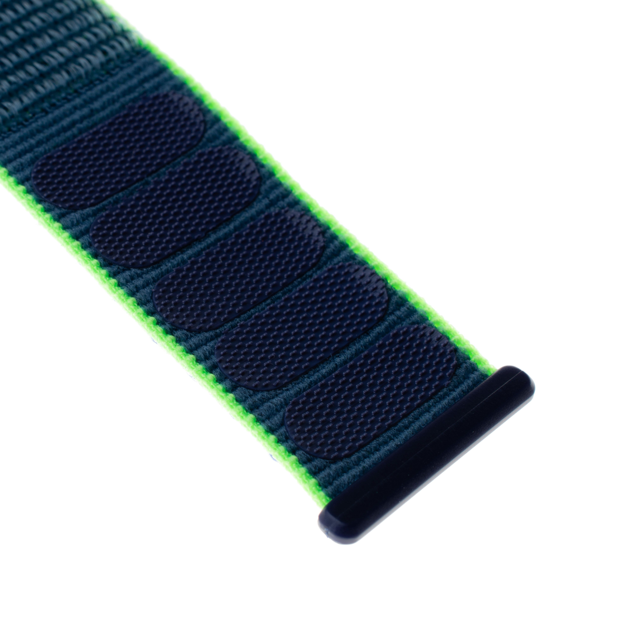 FIXED Nylonový řemínek Nylon Strap pro Apple Watch 38/40/41mm, neonově modrý