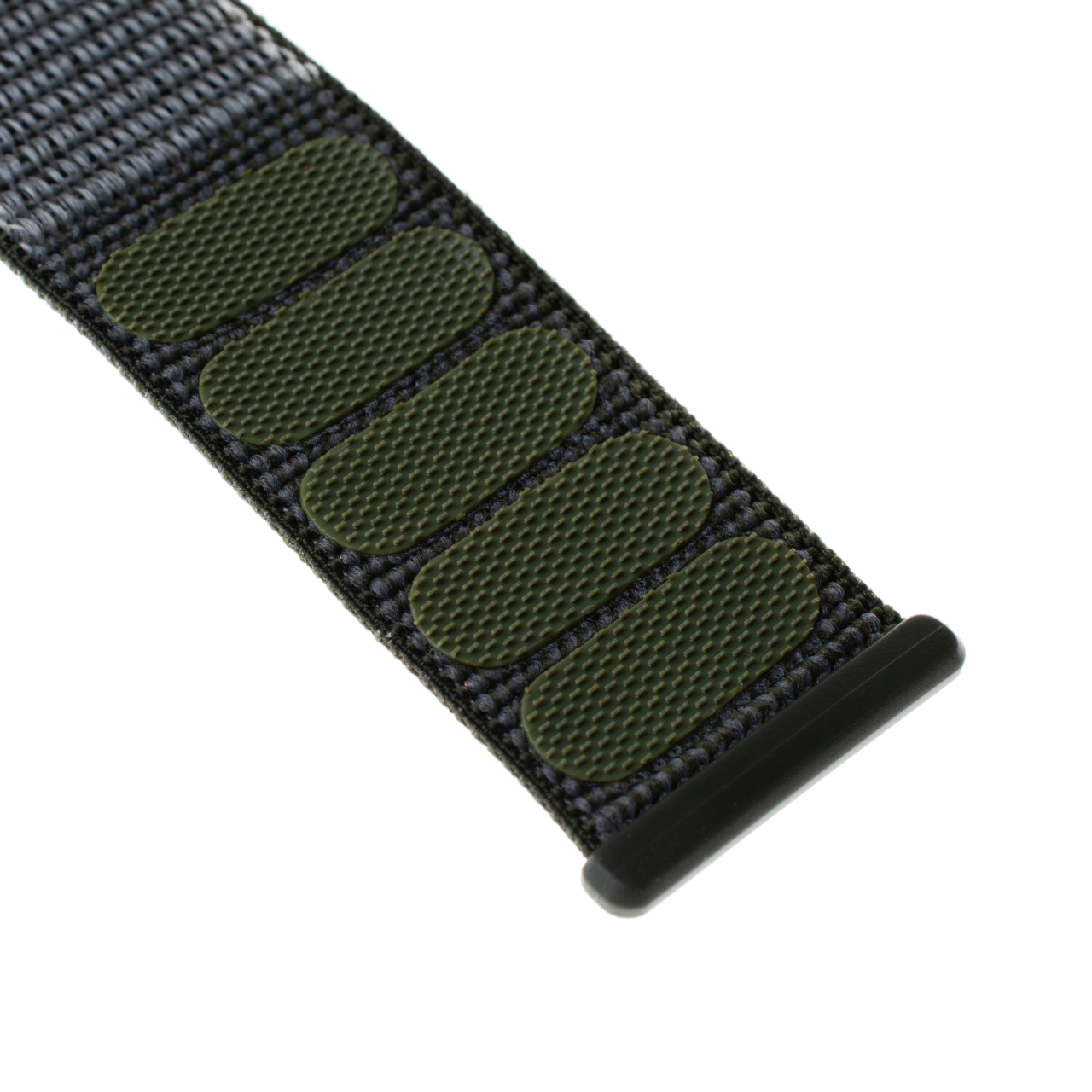 FIXED Nylonový řemínek Nylon Strap pro Apple Watch 38/40/41mm, olivový