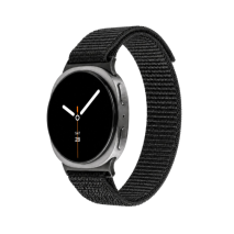 Řemínek Galaxy Watch 8 FIXED Nylon Sporty černý