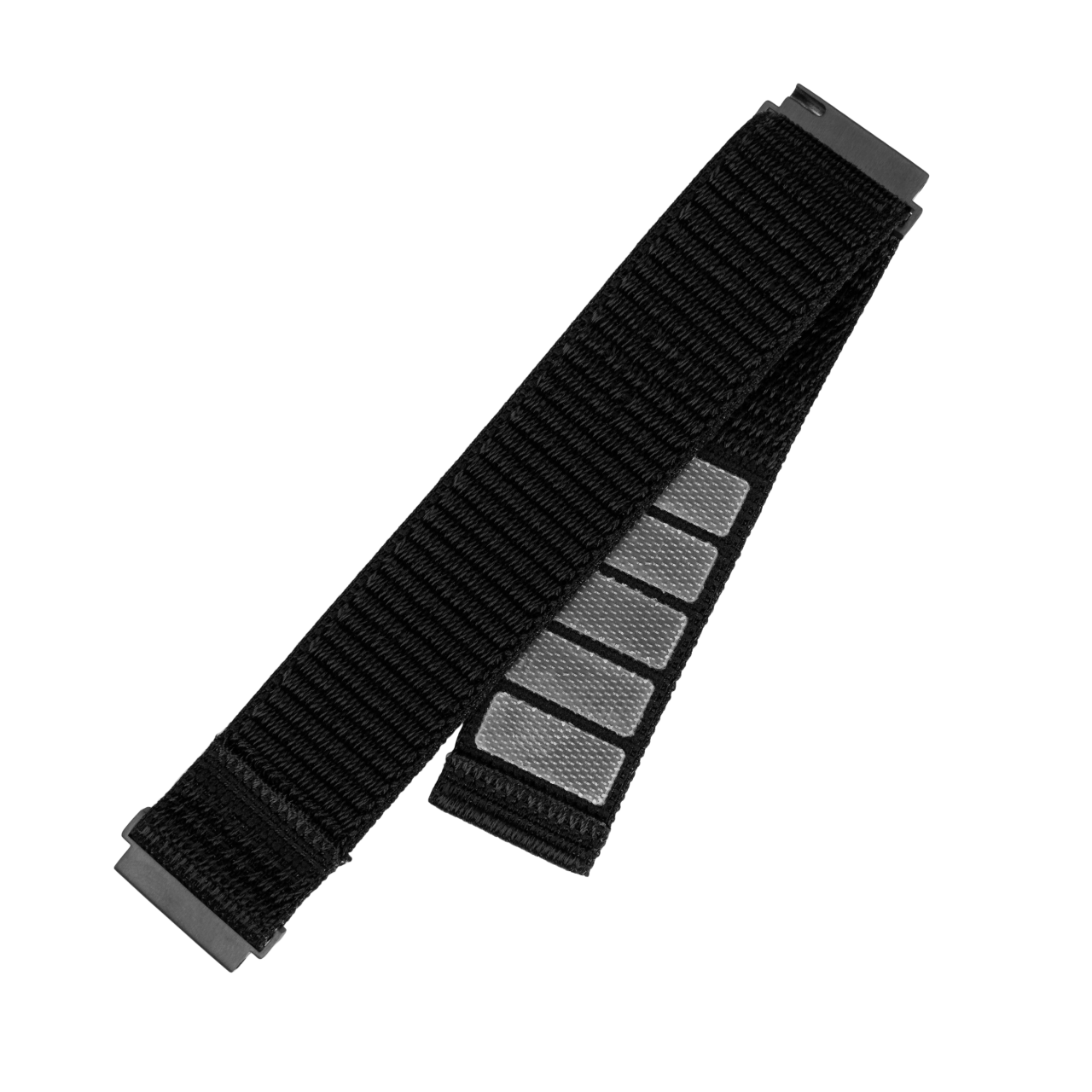Nylonový řemínek FIXED Nylon Sporty Strap s Quick Release 18mm pro smartwatch, černý