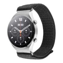 Nylonový řemínek FIXED Nylon Sporty Strap s Quick Release 18mm pro smartwatch, tmavě šedý
