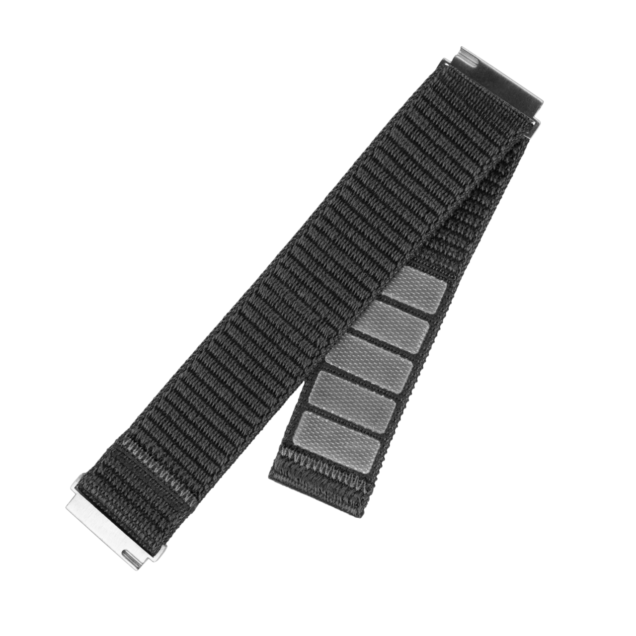 Nylonový řemínek FIXED Nylon Sporty Strap s Quick Release 18mm pro smartwatch, tmavě šedý