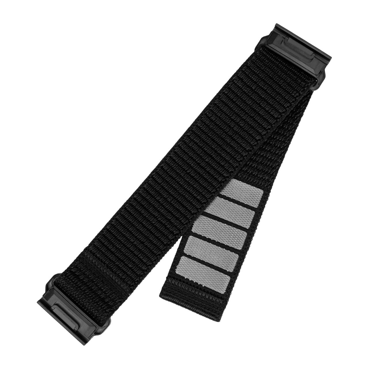 FIXED Nylonový řemínek Nylon Sporty Strap pro Garmin QuickFit 22mm, černý