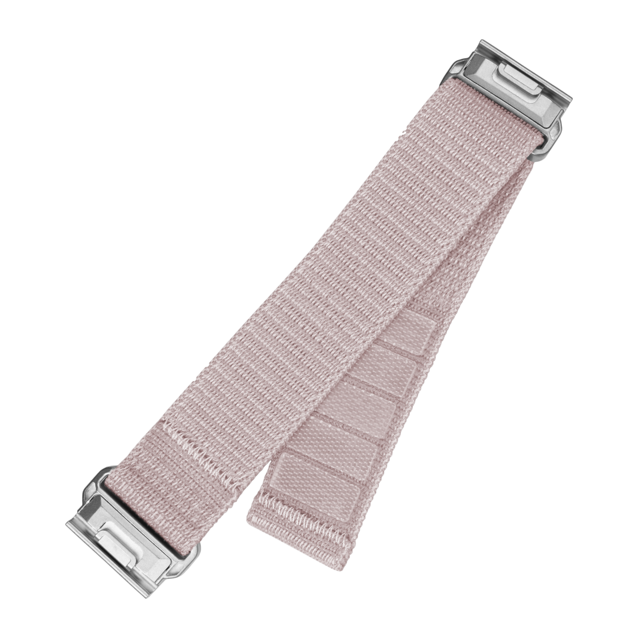 FIXED Nylonový řemínek Nylon Sporty Strap pro Garmin QuickFit 22mm, růžově zlatý