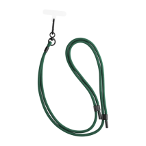 FIXED Univerzální šňůrka NeckUni pro telefony se zadním krytem, zelená