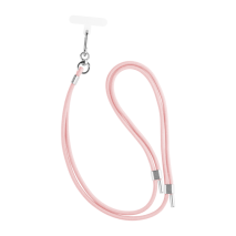 FIXED Univerzální šňůrka NeckUni pro telefony se zadním krytem, růžová