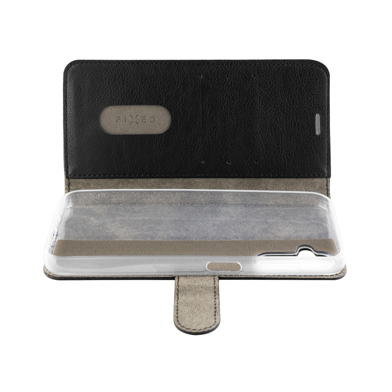 FIXED Pouzdro typu kniha Opus pro Samsung Galaxy A14/A14 5G, černé