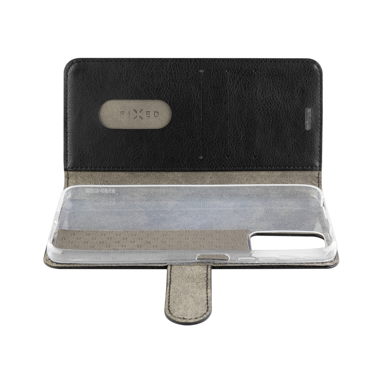 FIXED Pouzdro typu kniha Opus pro Xiaomi Redmi Note 12S, černé