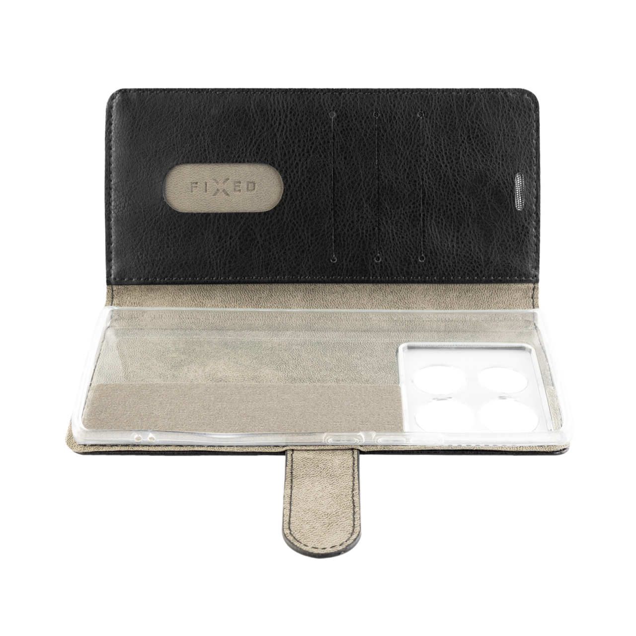 FIXED Pouzdro typu kniha Opus pro Infinix Note 40 Pro 4G/Pro 5G/Pro+ 5G, černé