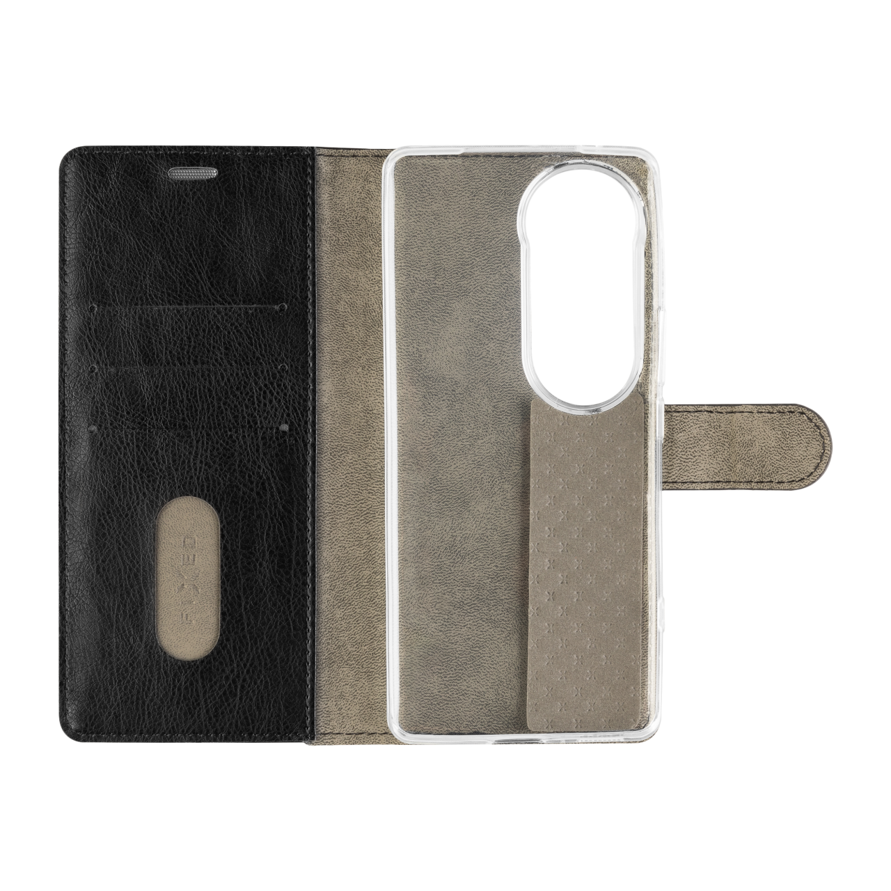 FIXED Pouzdro typu kniha Opus pro Vivo V40, černé