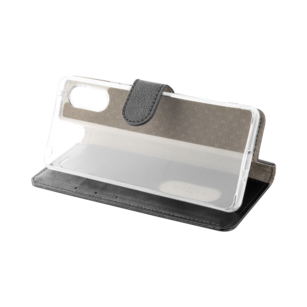 FIXED Pouzdro typu kniha Opus pro Sony Xperia 10 VI, černé