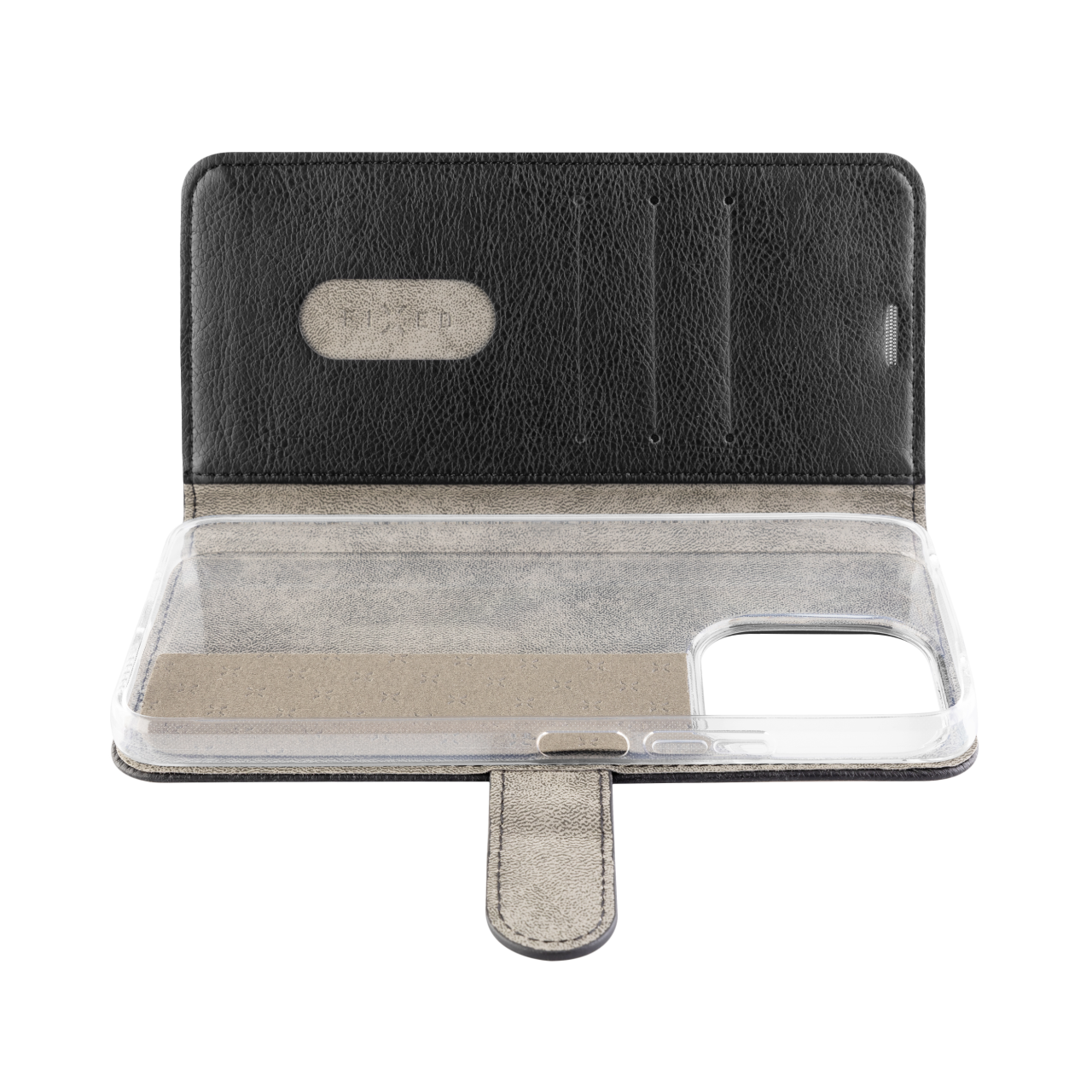 FIXED Pouzdro typu kniha Opus pro Xiaomi Redmi 13 4G/Poco M6/M6 Plus 5G, černé