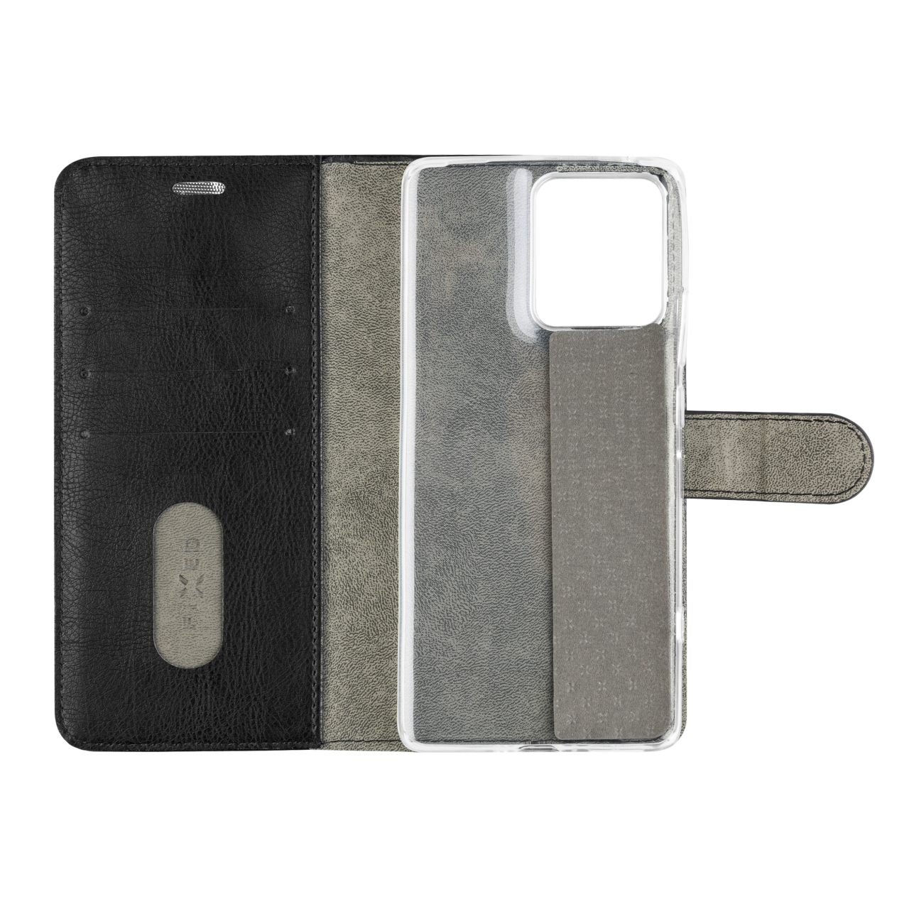 FIXED Pouzdro typu kniha Opus pro Motorola Edge 50 5G, černé
