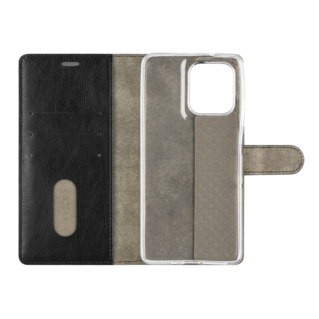 Flipové pouzdro FIXED Opus – Motorola G75 5G, černé