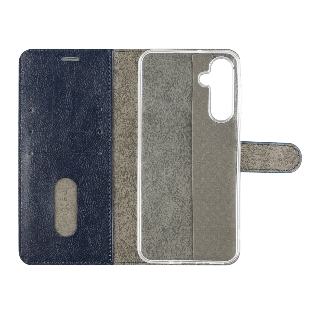 FIXED Pouzdro typu kniha Opus pro Samsung Galaxy A16 4G/5G, modré