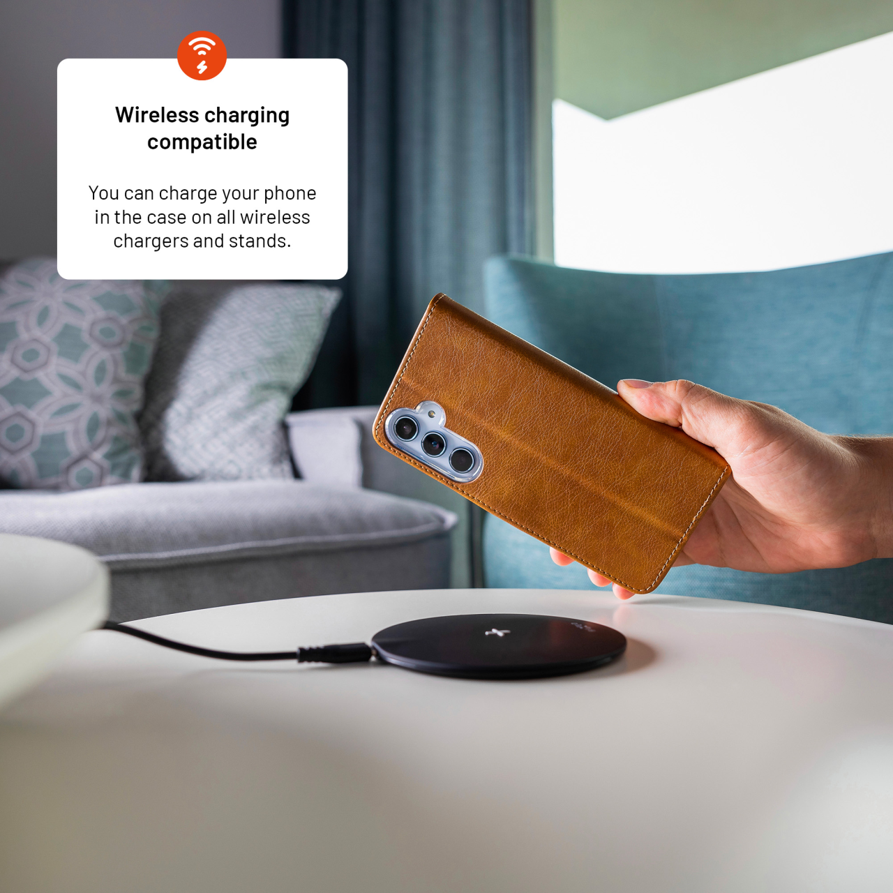 FIXED Pouzdro typu kniha Opus pro Samsung Galaxy S25 Ultra, hnědé