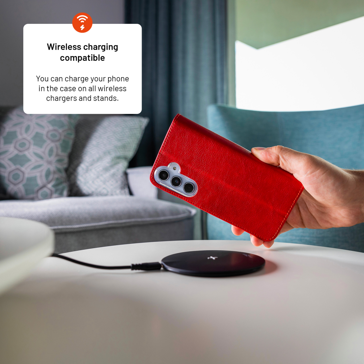 FIXED Pouzdro typu kniha Opus pro Samsung Galaxy S25 Ultra, červené