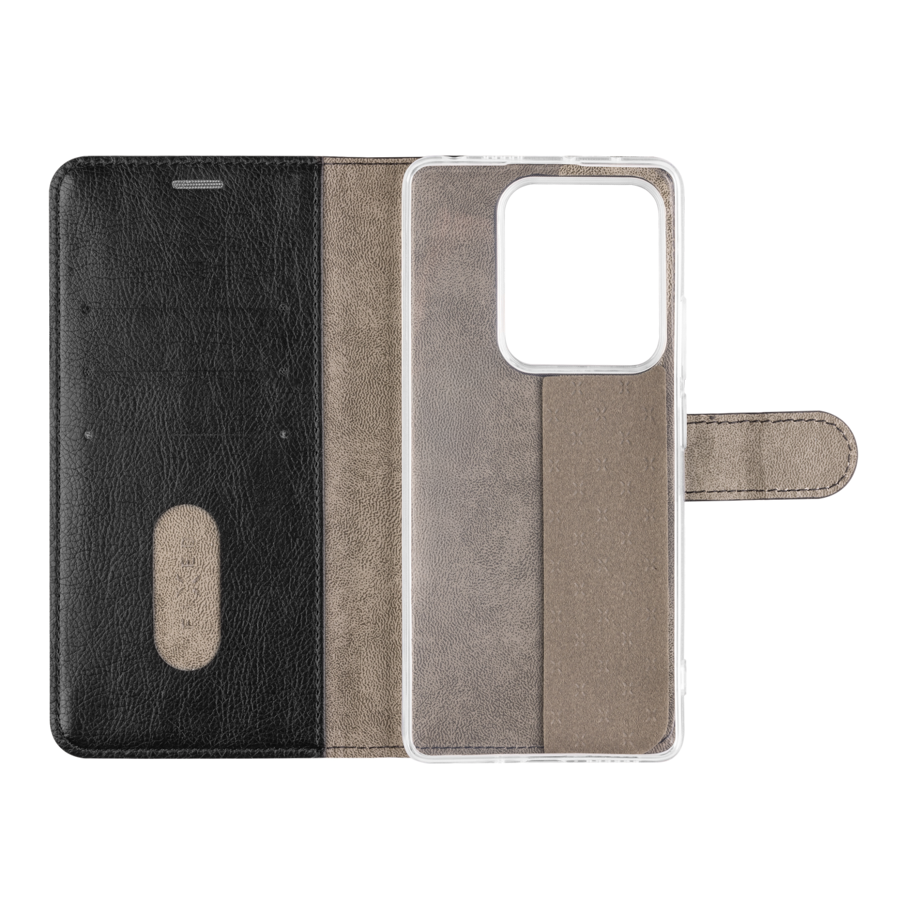FIXED Pouzdro typu kniha Opus pro Xiaomi Redmi Note 14s, černé