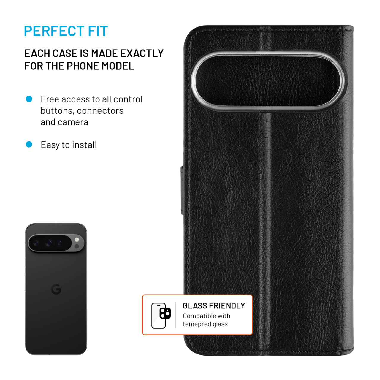 FIXED Opus Google Pixel 10 Pro XL – černé pouzdro
