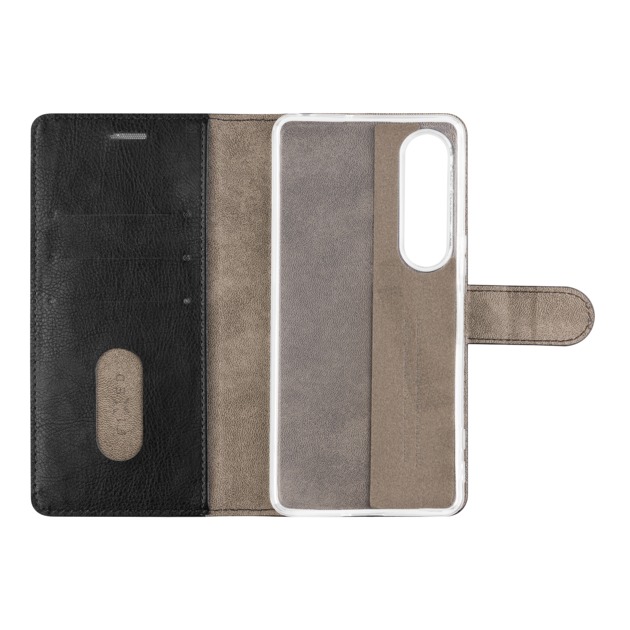 Pouzdro typu kniha FIXED Opus pro Sony Xperia 1 VII 5G, černé