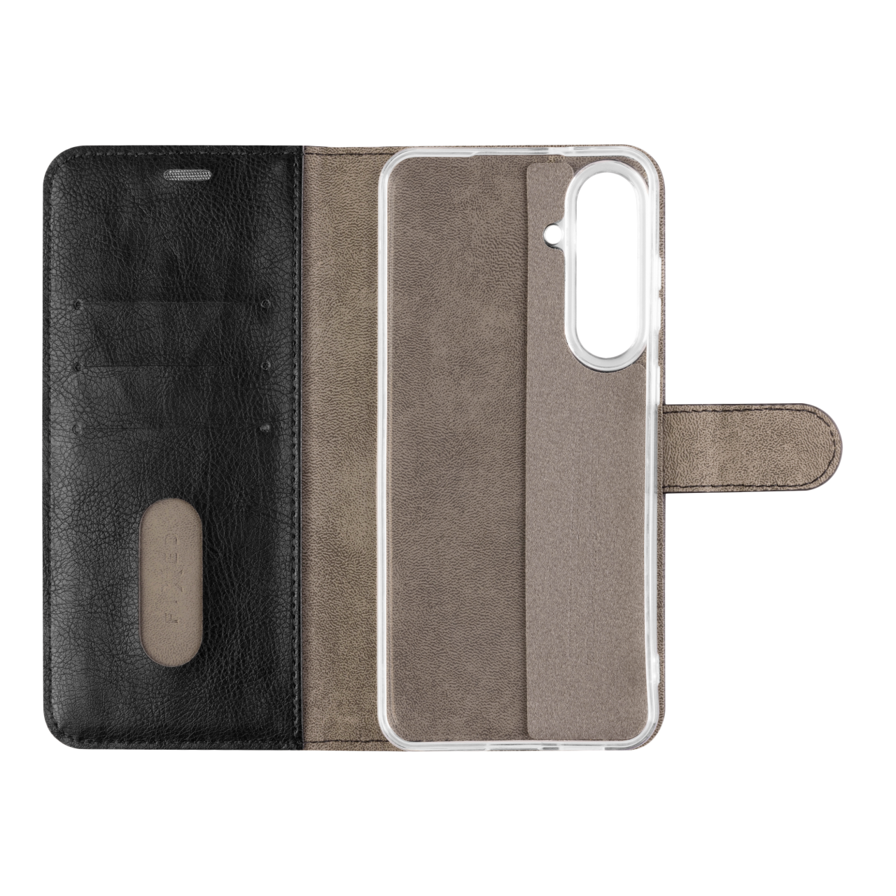 FIXED Opus knížkové pouzdro Samsung S25 FE – černé