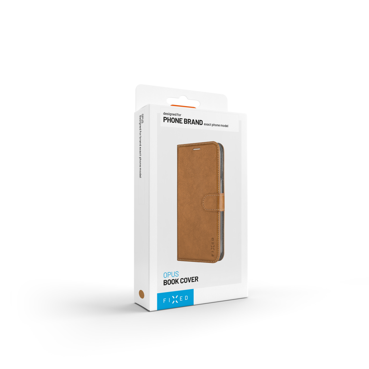 Flip pouzdro na mobil Samsung Galaxy A37 5G - Fixed, hnědé