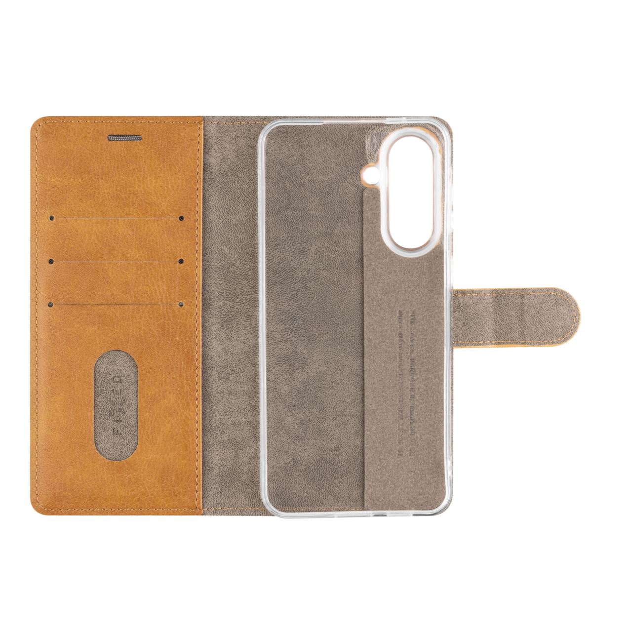 Pouzdro typu kniha FIXED Opus pro Samsung Galaxy A57 5G, hnědé