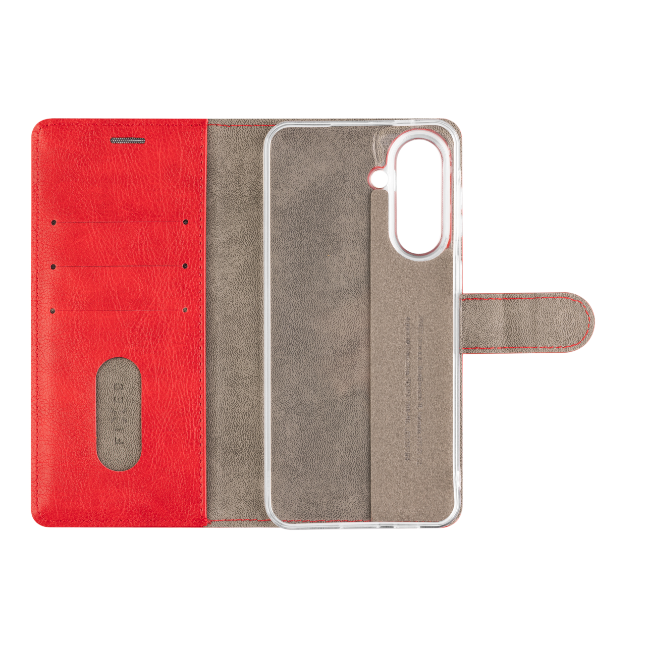 Pouzdro typu kniha FIXED Opus pro Samsung Galaxy A57 5G, červené