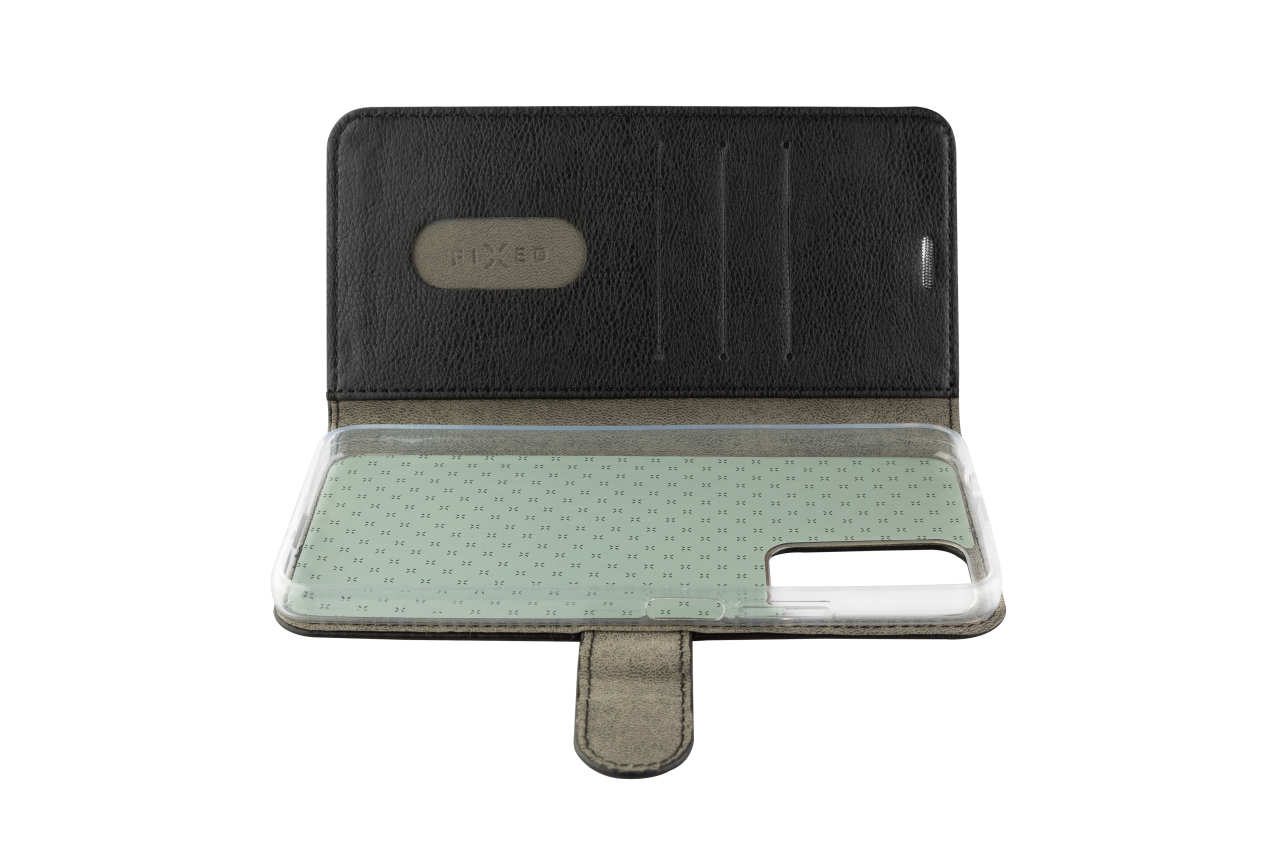 FIXED Pouzdro typu kniha Opus pro Xiaomi Redmi Note 11 Pro/Note 11 Pro 5G, černé