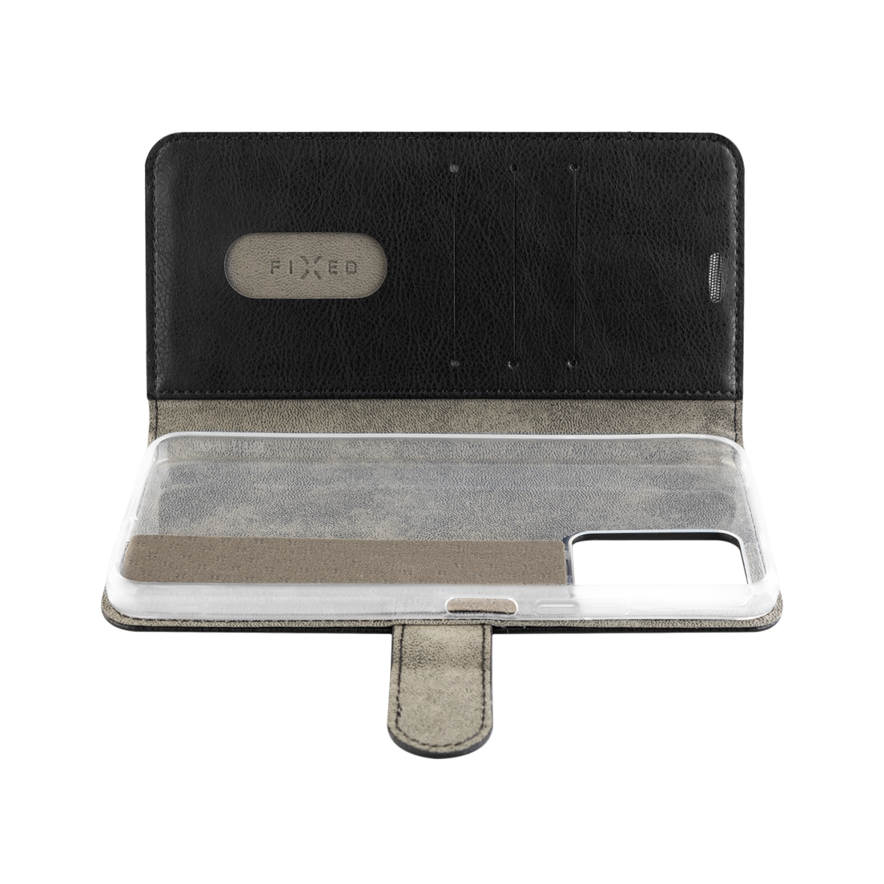 FIXED Pouzdro typu kniha Opus pro Xiaomi Redmi Note 12, černé