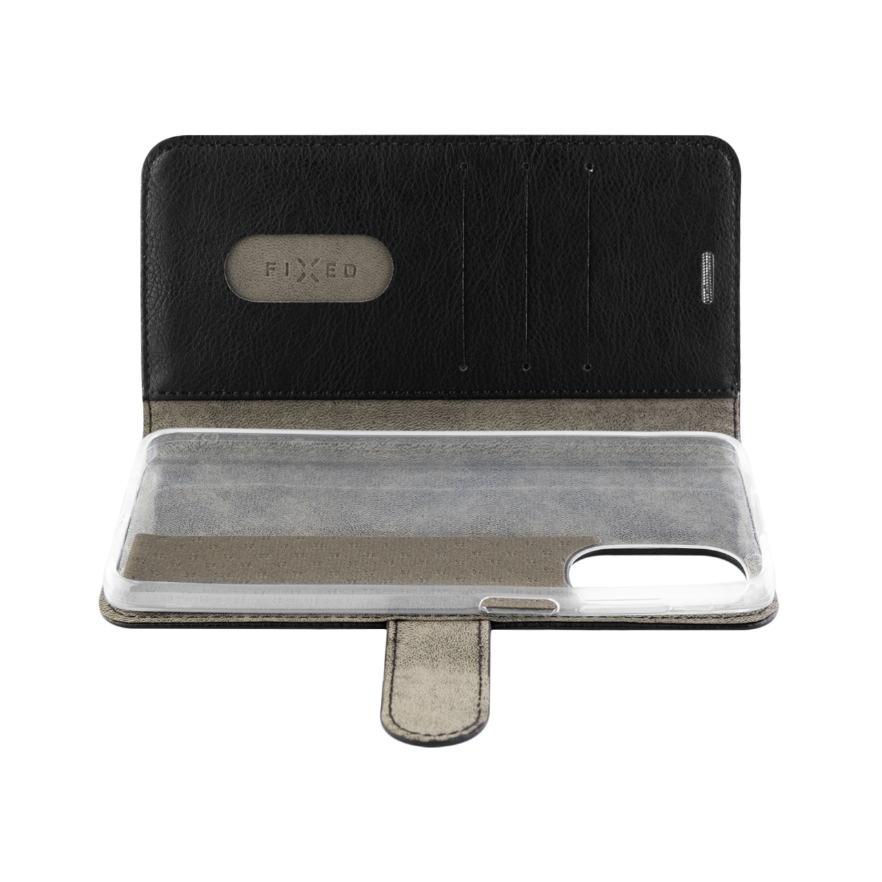 FIXED Pouzdro typu kniha Opus pro Motorola Moto G82 5G, černé