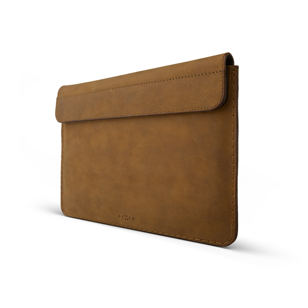 FIXED Kožené pouzdro Oxford pro Apple iPad 9,7" (2016/2017/2018), iPad Air, IPad Air 2, iPad Pro 9,7" (2016), hnědé