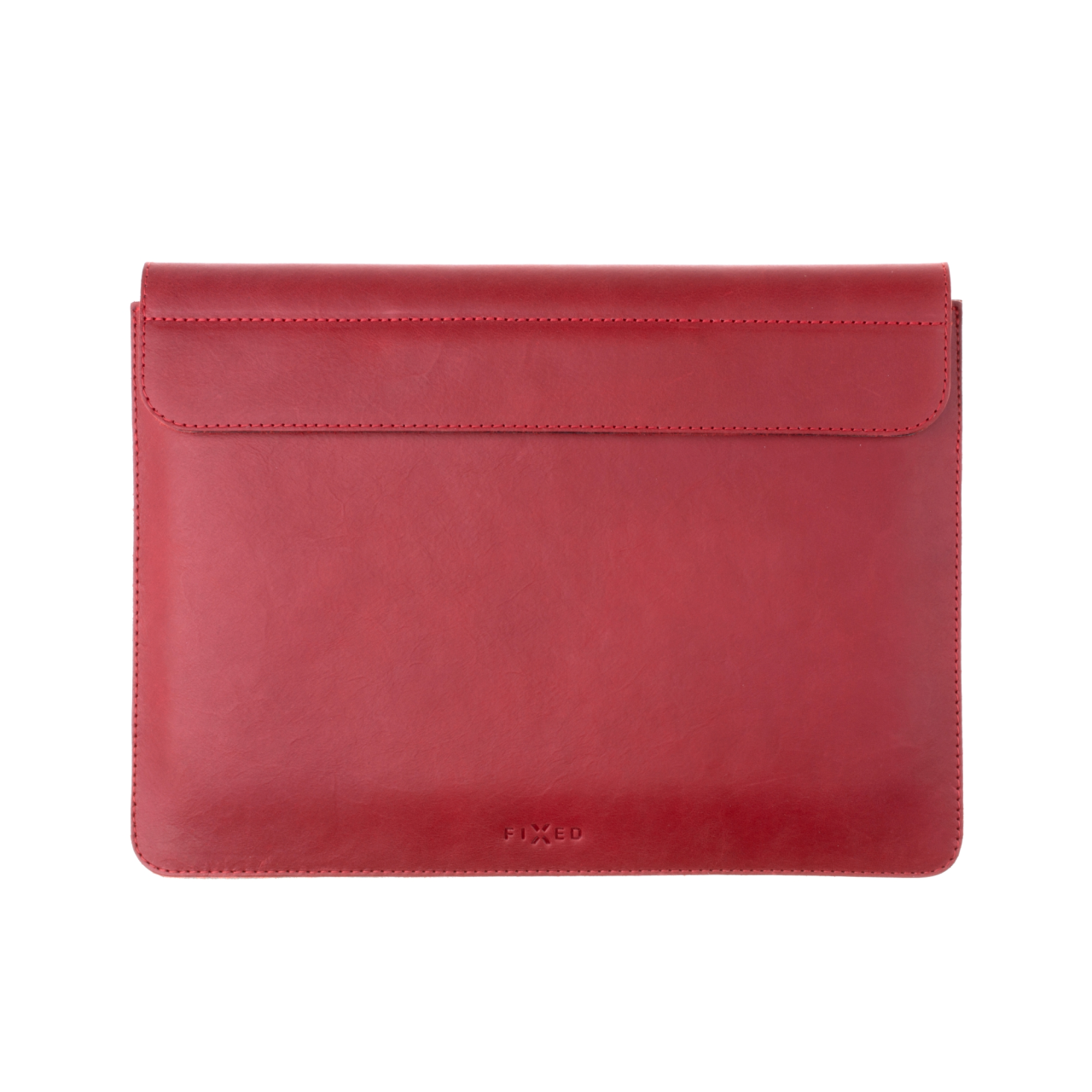 FIXED Kožené pouzdro Oxford pro všechny modely Apple iPad s úhlopříčkou displeje 12,9"-13", červené