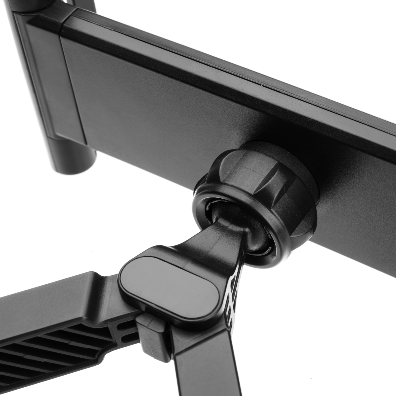 FIXED Univerzální držák pro tablety Passenger Max s uchycením do opěrky hlavy a posuvným ramenem, space gray
